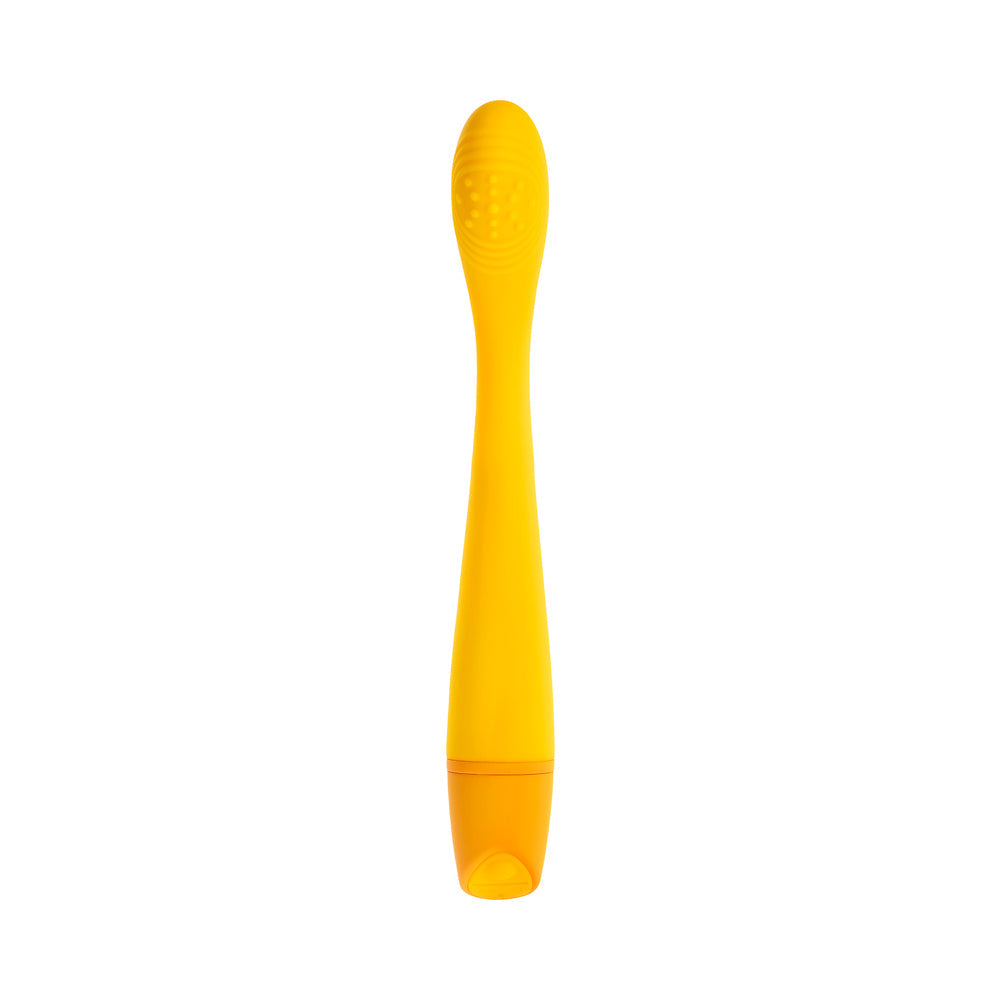 SELOPA - LEMON SQUEEZE RECHARGEABLE VIBE SILICONE YELLOW