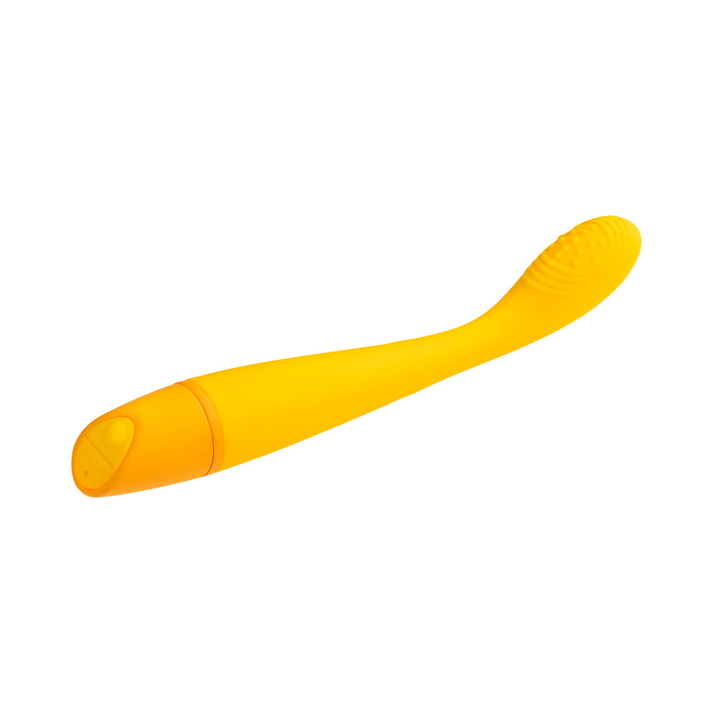 SELOPA - LEMON SQUEEZE RECHARGEABLE VIBE SILICONE YELLOW
