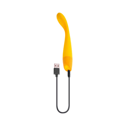 SELOPA - LEMON SQUEEZE RECHARGEABLE VIBE SILICONE YELLOW
