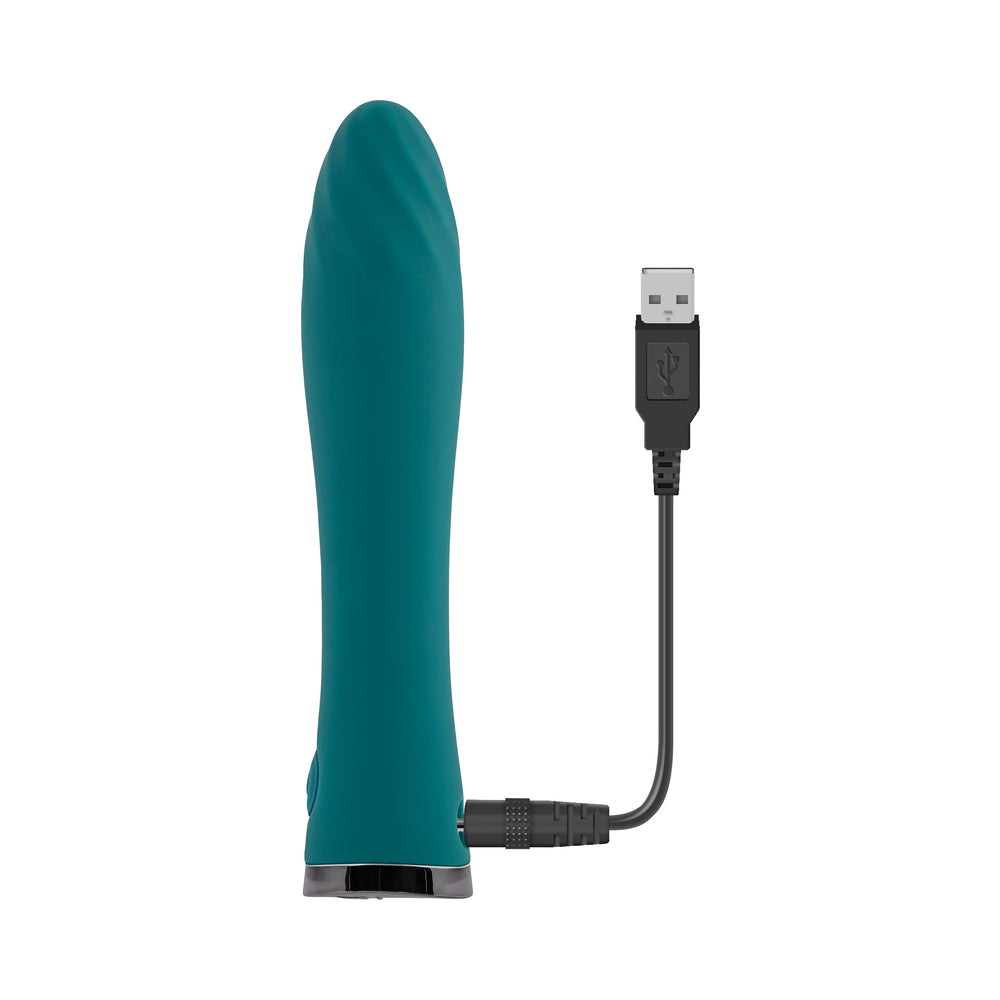 EVOLVED ULTRA WAVE RECHARGEABLE VIBRATOR TEAL