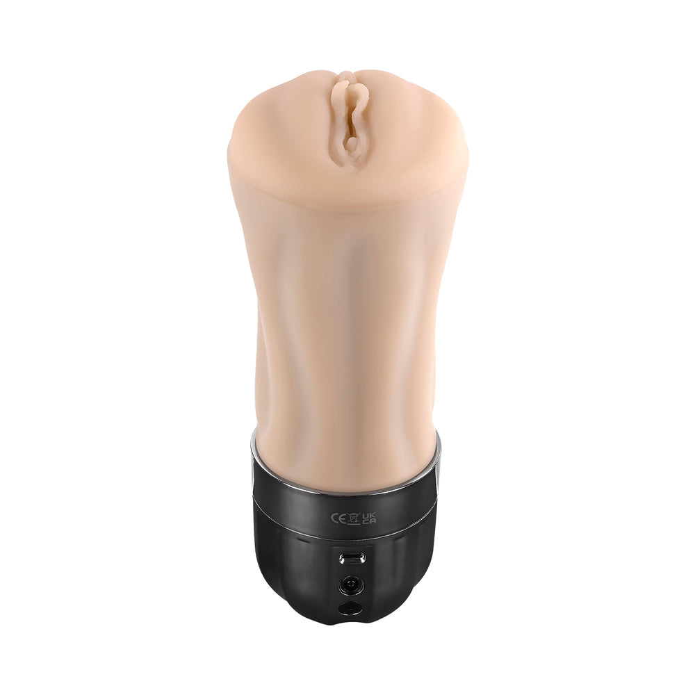 ZERO TOLERANCE TIGHT LIPPED RECHARGEABLE STROKER WITH SUCTION LIGHT