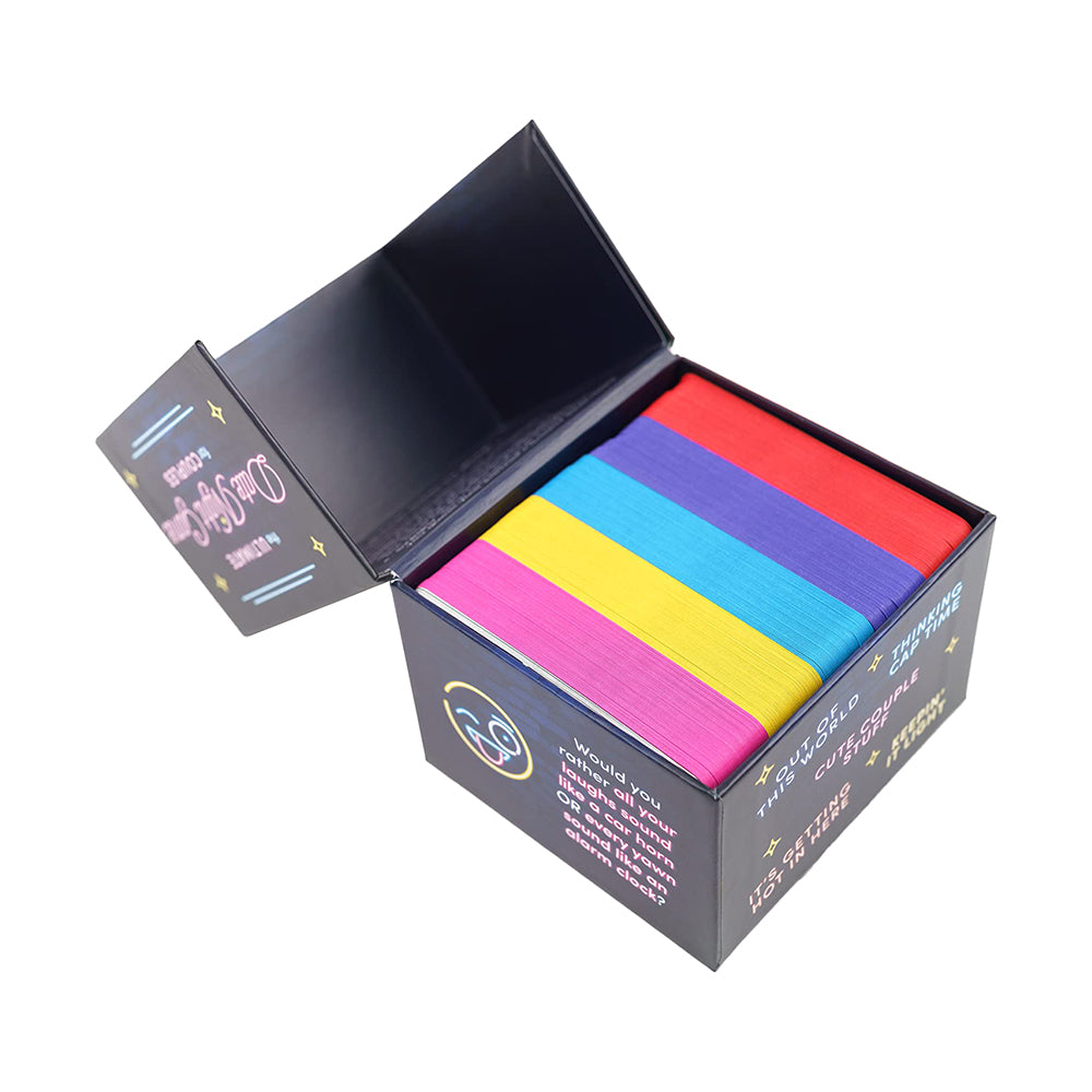 THE ULTIMATE DATE NIGHT GAME FOR COUPLES: WOULD YOU RATHER? CARDS