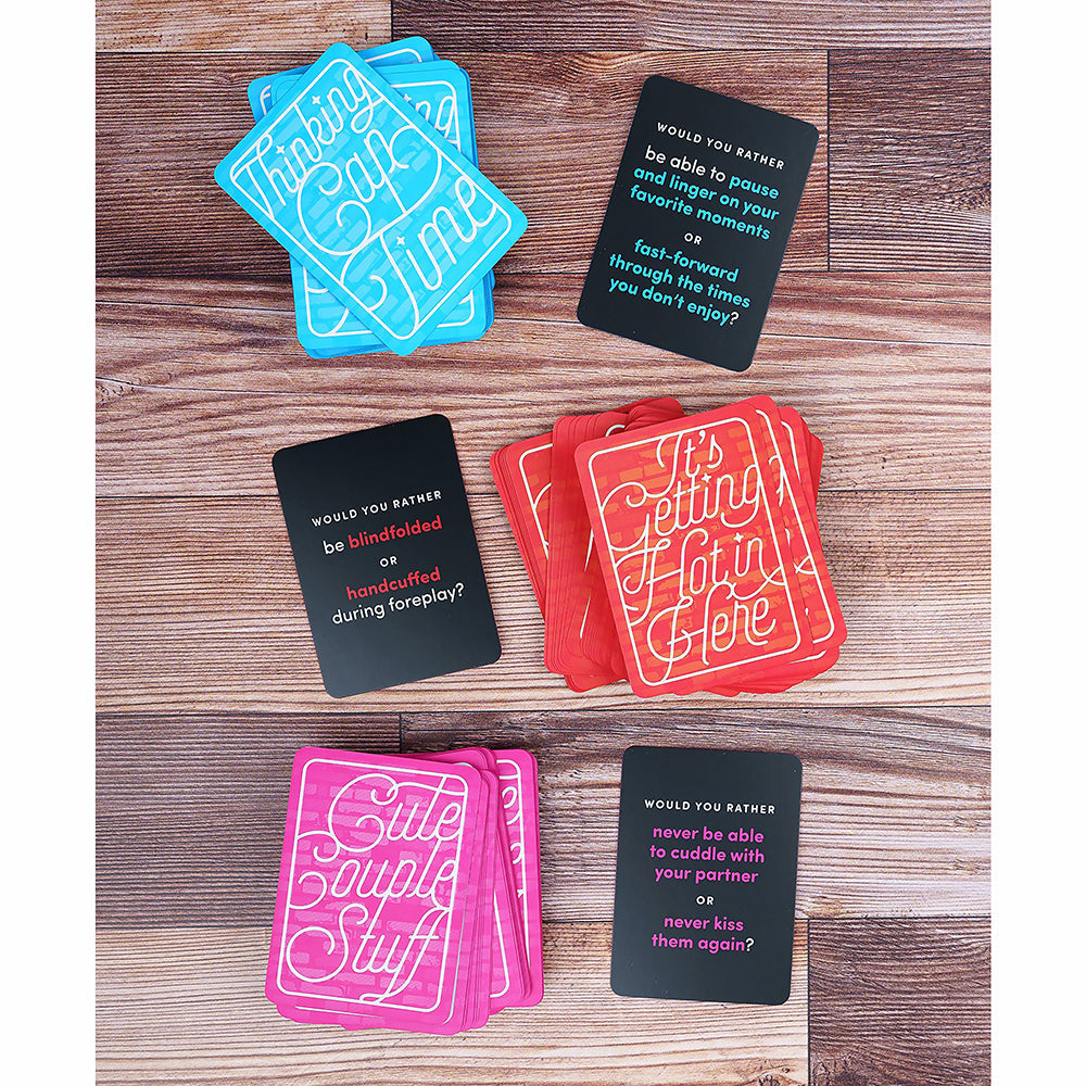 PENGUIN - THE ULTIMATE DATE NIGHT GAME FOR COUPLES: WOULD YOU RATHER? CARDS