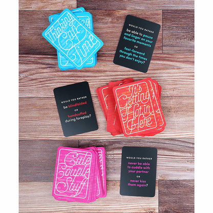 PENGUIN - THE ULTIMATE DATE NIGHT GAME FOR COUPLES: WOULD YOU RATHER? CARDS