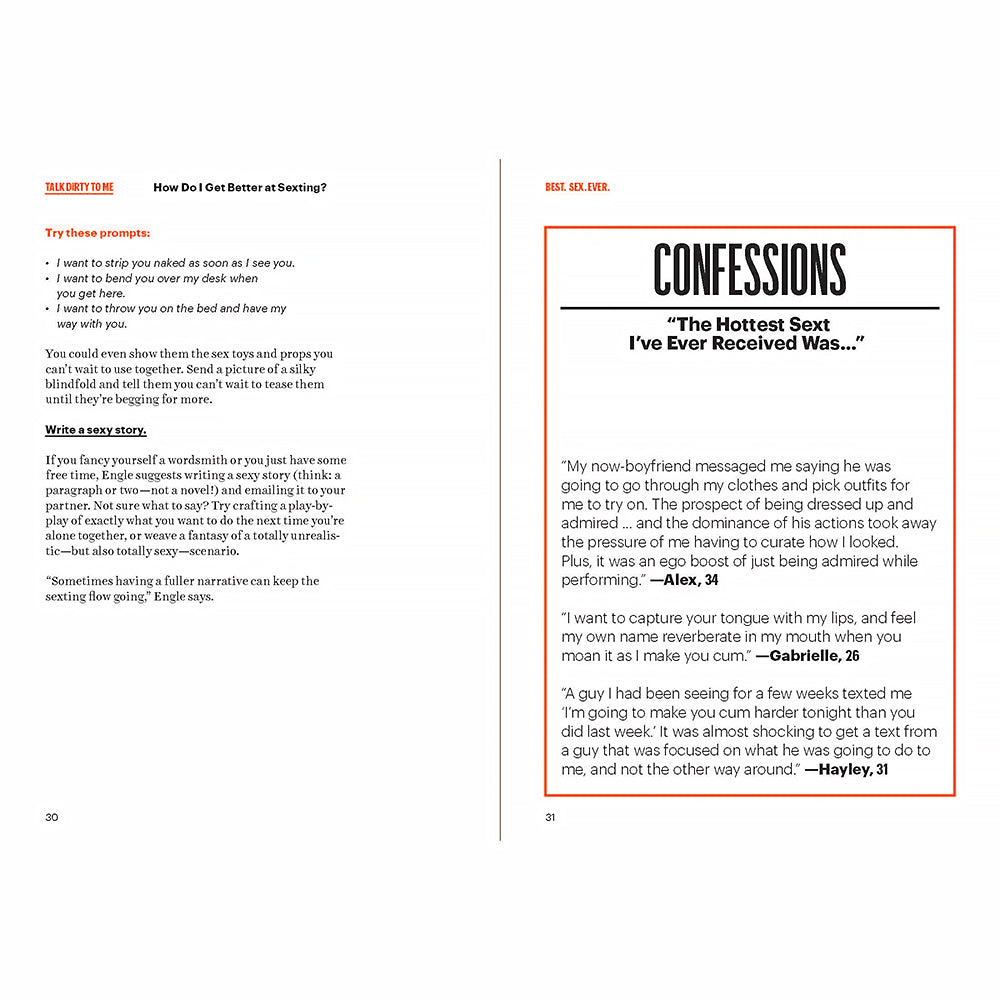 MEN''S HEALTH BEST. SEX. EVER.