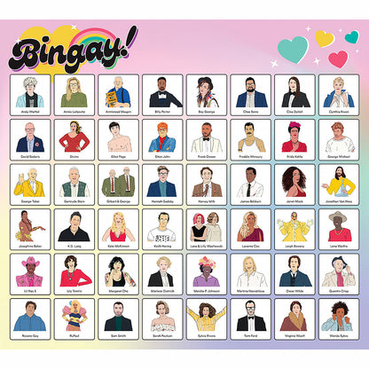 BINGAY! CELEBRATE OUR LGBTQ+ ICONS! GAME