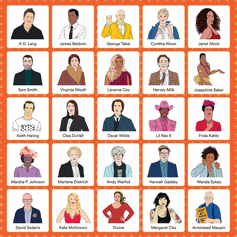 BINGAY! CELEBRATE OUR LGBTQ+ ICONS! GAME