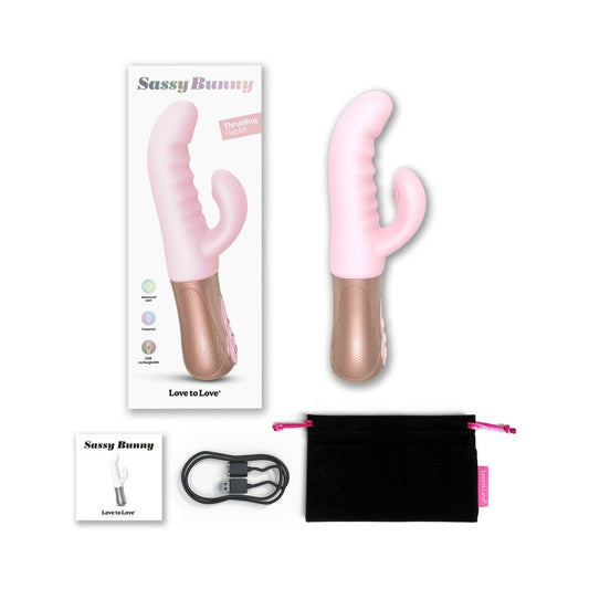 LOVELY PLANET - LOVE TO LOVE SASSY BUNNY THRUSTING RABBIT BABY PINK