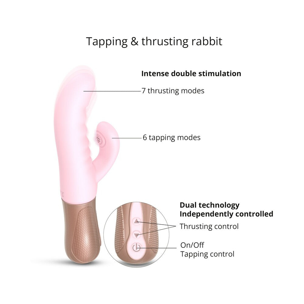 LOVELY PLANET - LOVE TO LOVE SASSY BUNNY THRUSTING RABBIT BABY PINK