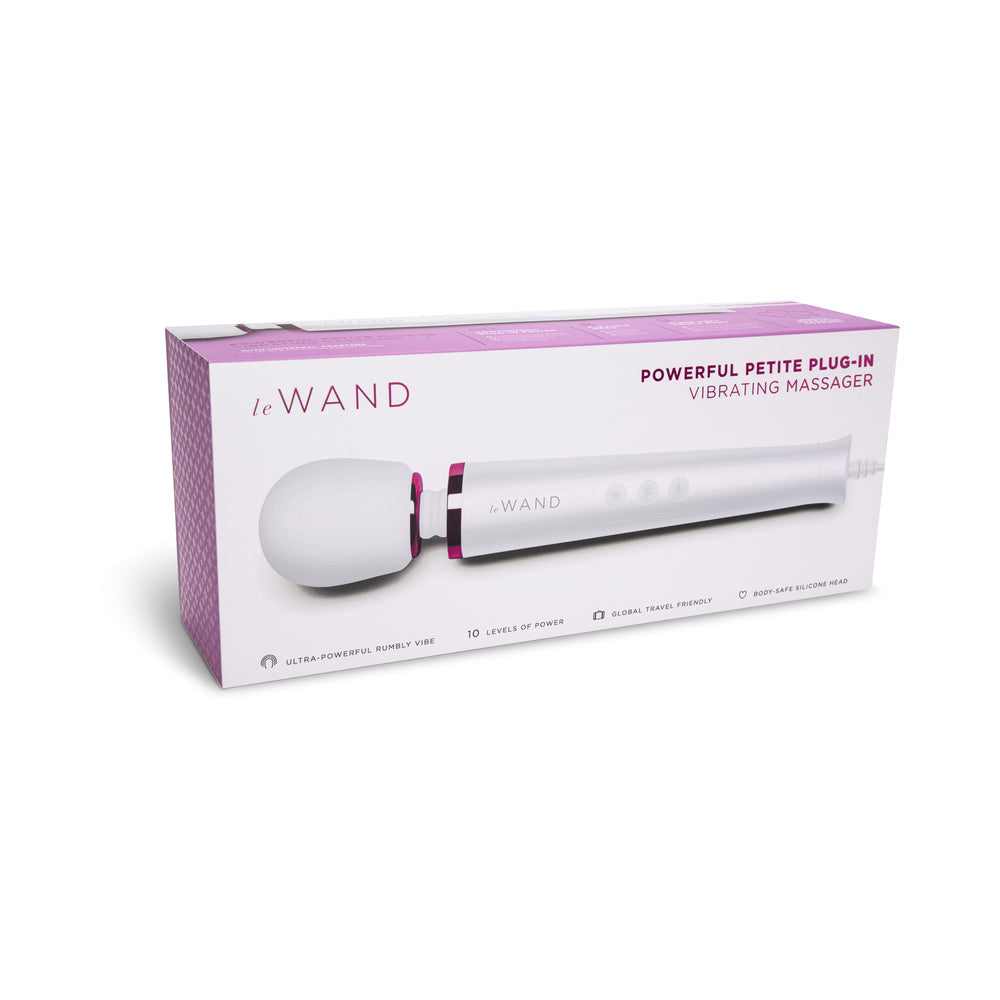 LE WAND POWERFUL PETITE PLUG-IN WHITE