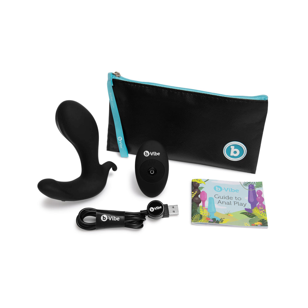 B-VIBE - EXPAND EXPANDING AND VIBRATING REMOTE CONTROL PLUG BLACK