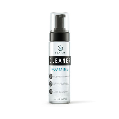 SEXTOY - LIMPIADOR ESPUMOSO PARA CUERPO Y JUGUETES 7.5 OZ. (CADUCA EN MENOS DE 3 MESES)
