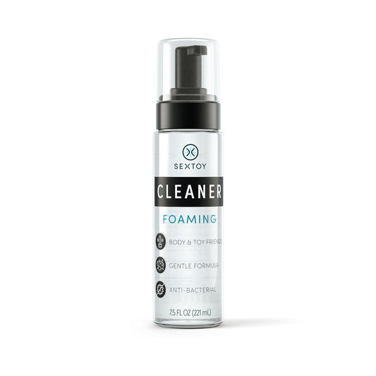 SEXTOY - BODY & TOY FOAMING CLEANER 7.5 OZ. (UNDER 3 MONTH EXPIRATION)