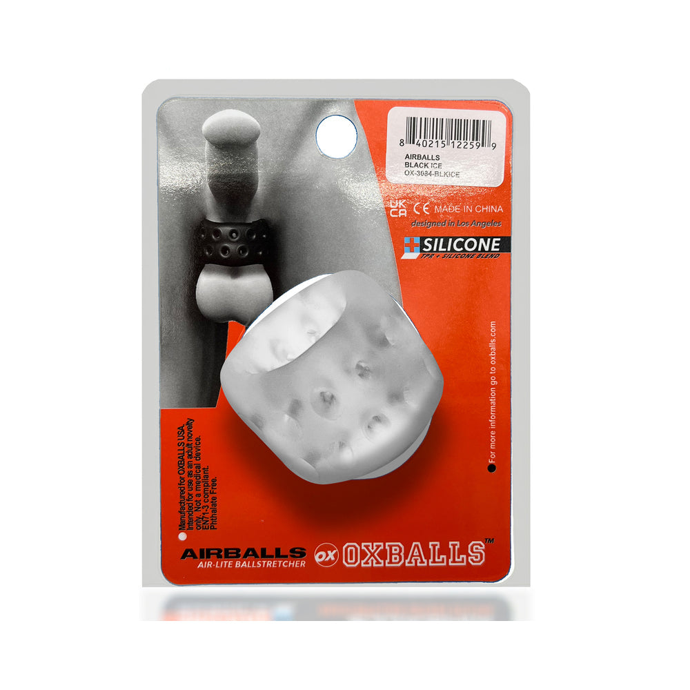 OXBALLS AIRBALLS AIR-LITE BALLSTRETCHER CLEAR ICE
