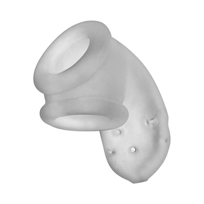 OXBALLS AIRLOCK AIR-LITE VENTED CHASTITY CLEAR ICE