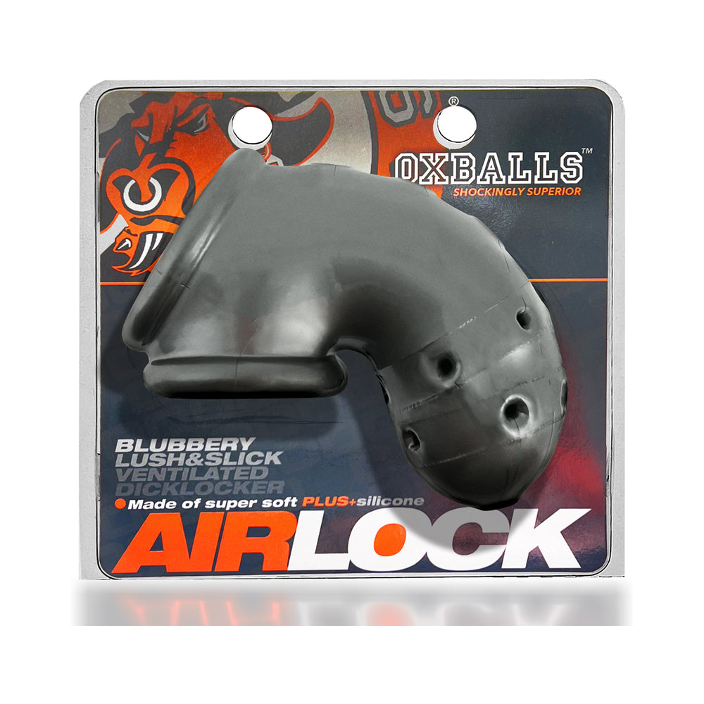 OXBALLS AIRLOCK AIR-LITE VENTED CHASTITY STEEL