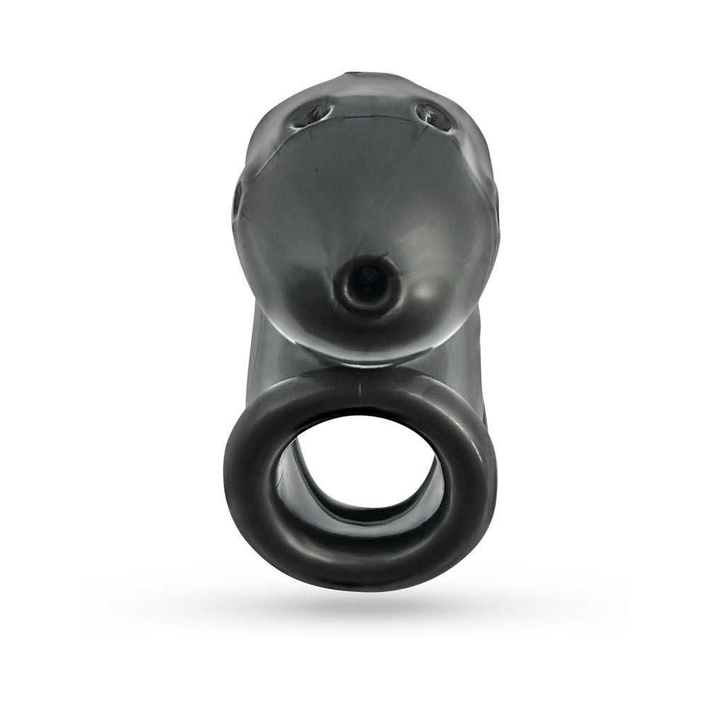 OXBALLS AIRLOCK AIR-LITE VENTED CHASTITY STEEL