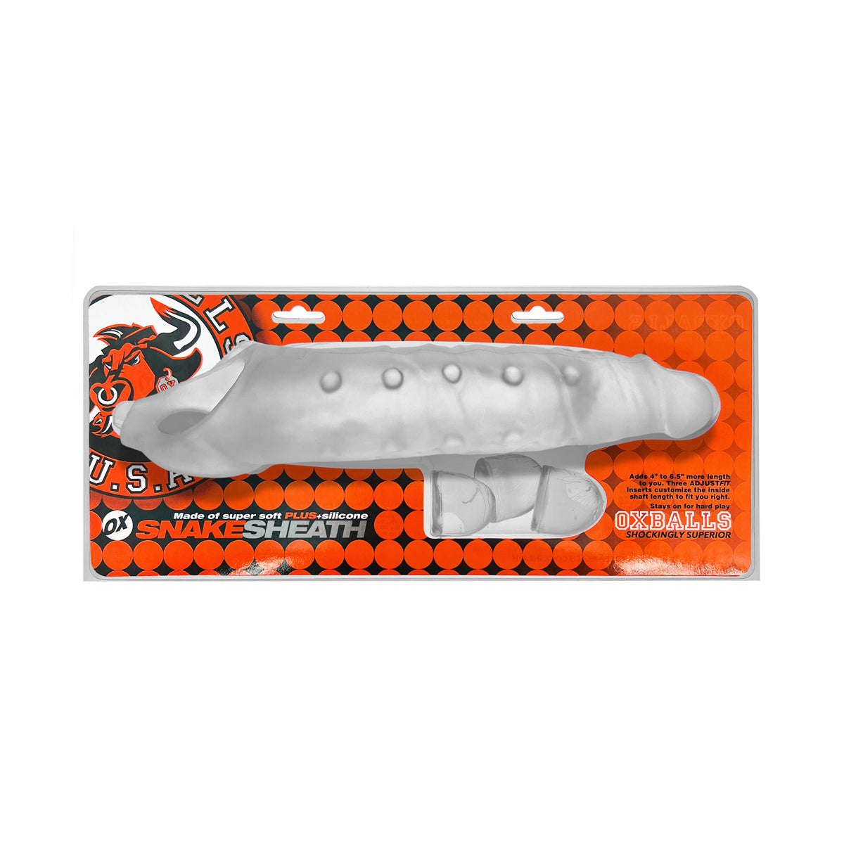 OXBALLS - SNAKE DEEP-REACHER COCKSHEATH CLEAR ICE