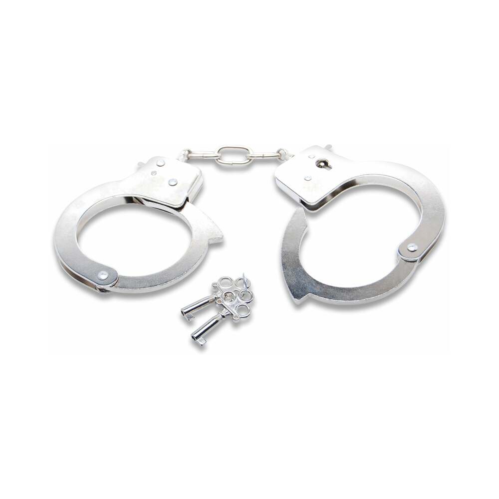 PIPEDREAM - FETISH FANTASY SERIES OFFICIAL HANDCUFFS SILVER