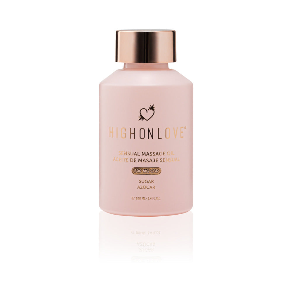 HIGHONLOVE - CBD SENSUAL MASSAGE OIL SUGAR HIGH