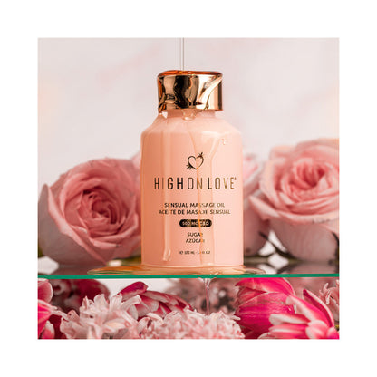 HIGHONLOVE - CBD SENSUAL MASSAGE OIL SUGAR HIGH