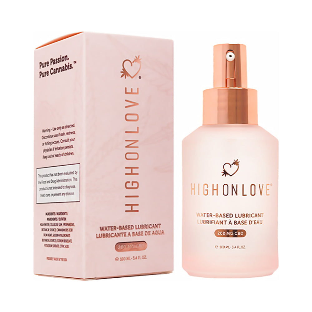 HIGHONLOVE CBD WATER BASED LUBRICANT
