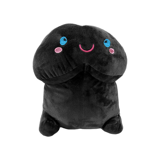 SHOTS SHORT PENIS STUFFY 7.88 IN. BLACK