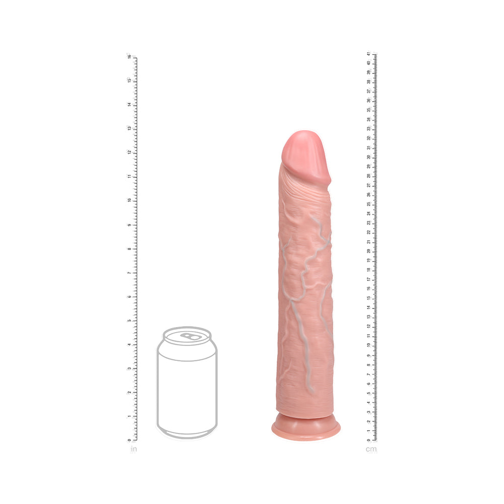 REALROCK EXTRA LONG 13 IN. DILDO BEIGE