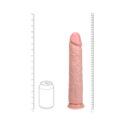 REALROCK EXTRA LONG 13 IN. DILDO BEIGE