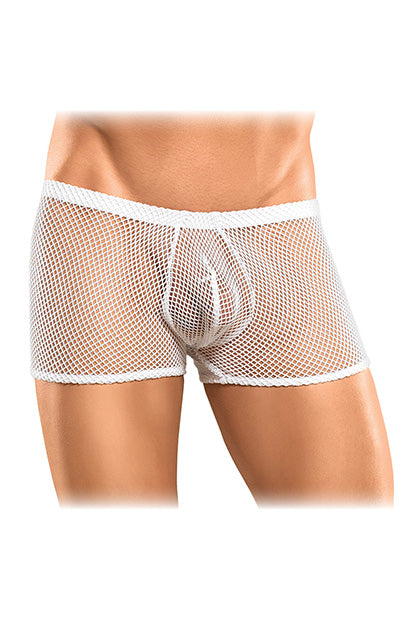 MALE POWER - SHORT RED BLANCO POUCH SHORT S