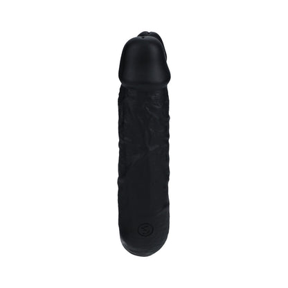 REALROCK 7 IN. U-SHAPED DOUBLE DILDO BLACK