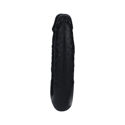 REALROCK 7 IN. U-SHAPED DOUBLE DILDO BLACK