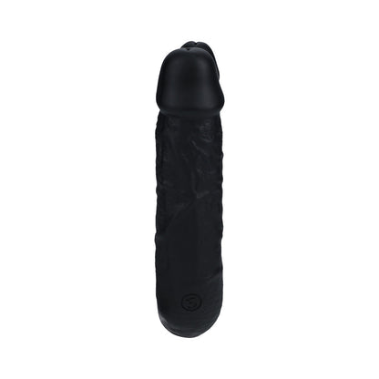 SHOTS - REALROCK 7 IN. U-SHAPED DOUBLE DILDO BLACK