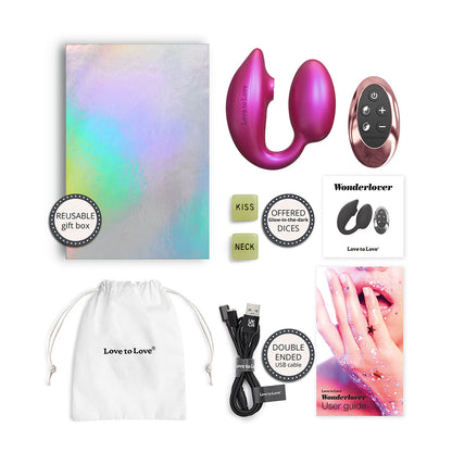 LOVELY PLANET - LOVE TO LOVE WONDERLOVER WITH REMOTE IRIDESCENT BERRY