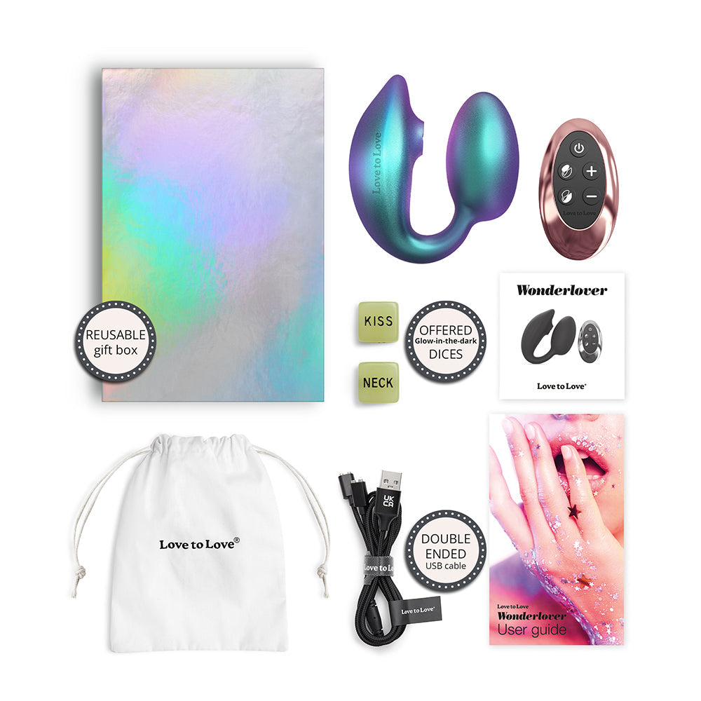 LOVE TO LOVE WONDERLOVER WITH REMOTE IRIDESCENT TURQUOISE