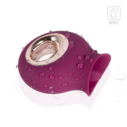 HONEY PLAY BOX - ALVINA LUXURY TONGUE LICKING CLITORAL VIBRATOR MAGENTA
