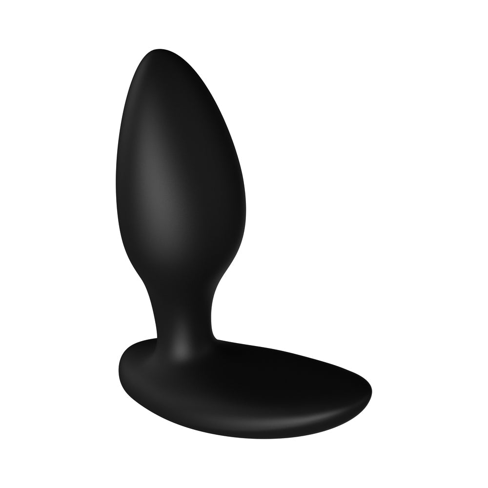 WE-VIBE DITTO+ RECHARGEABLE REMOTE-CONTROLLED SILICONE VIBRATING ANAL PLUG SATIN BLACK