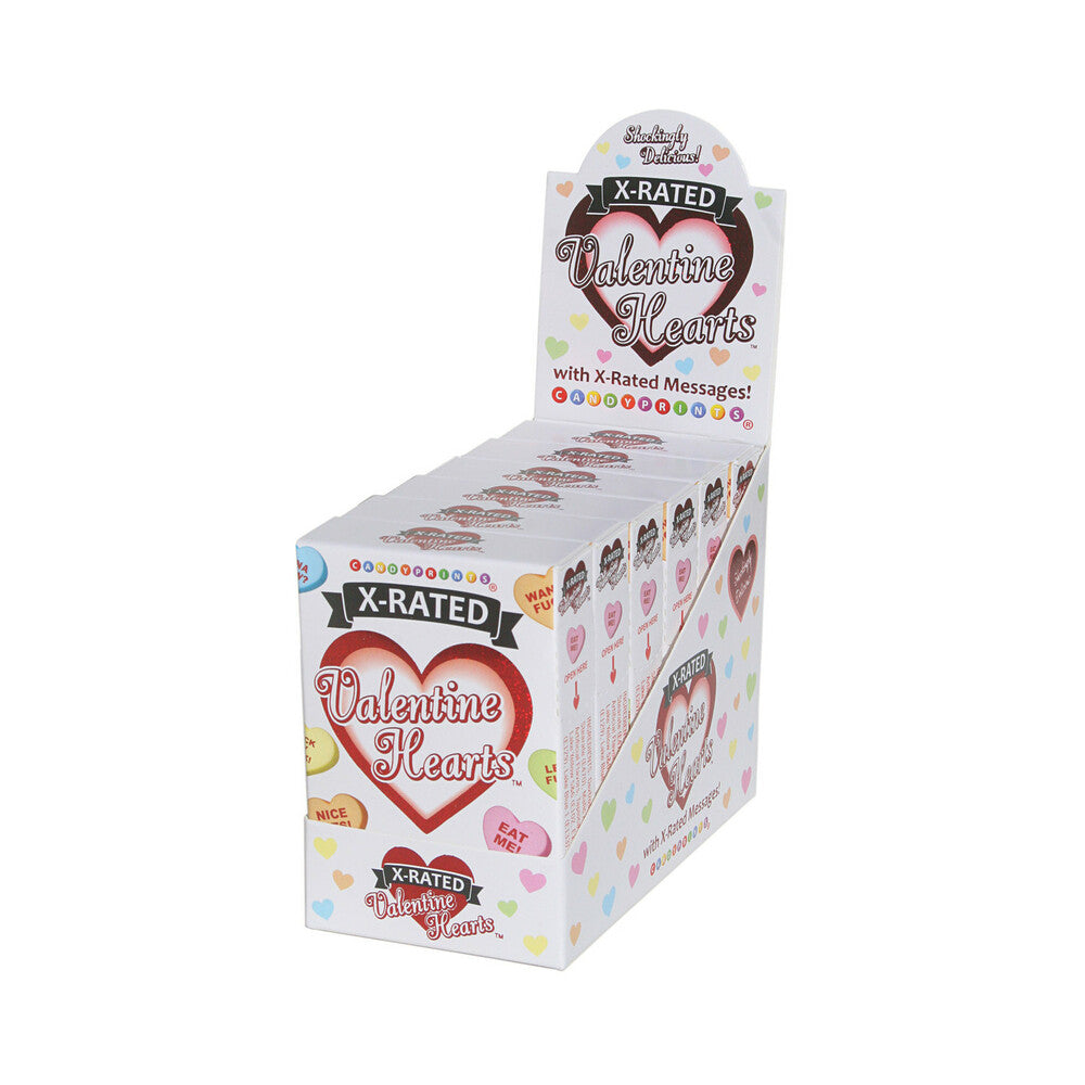 LITTLE GENIE - X-RATED VALENTINE HEARTS CANDY BOXES 6-PIECE DISPLAY