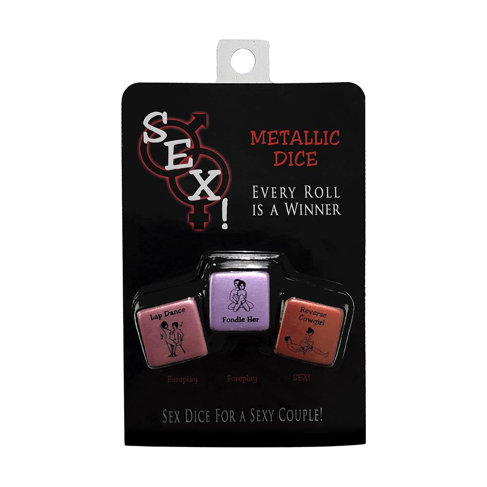 KHEPER GAMES - SEX! METALLIC DICE GAME