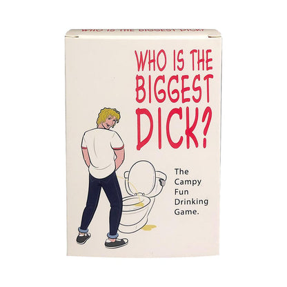 WHO''S THE BIGGEST DICK? DRINKING CARD GAME