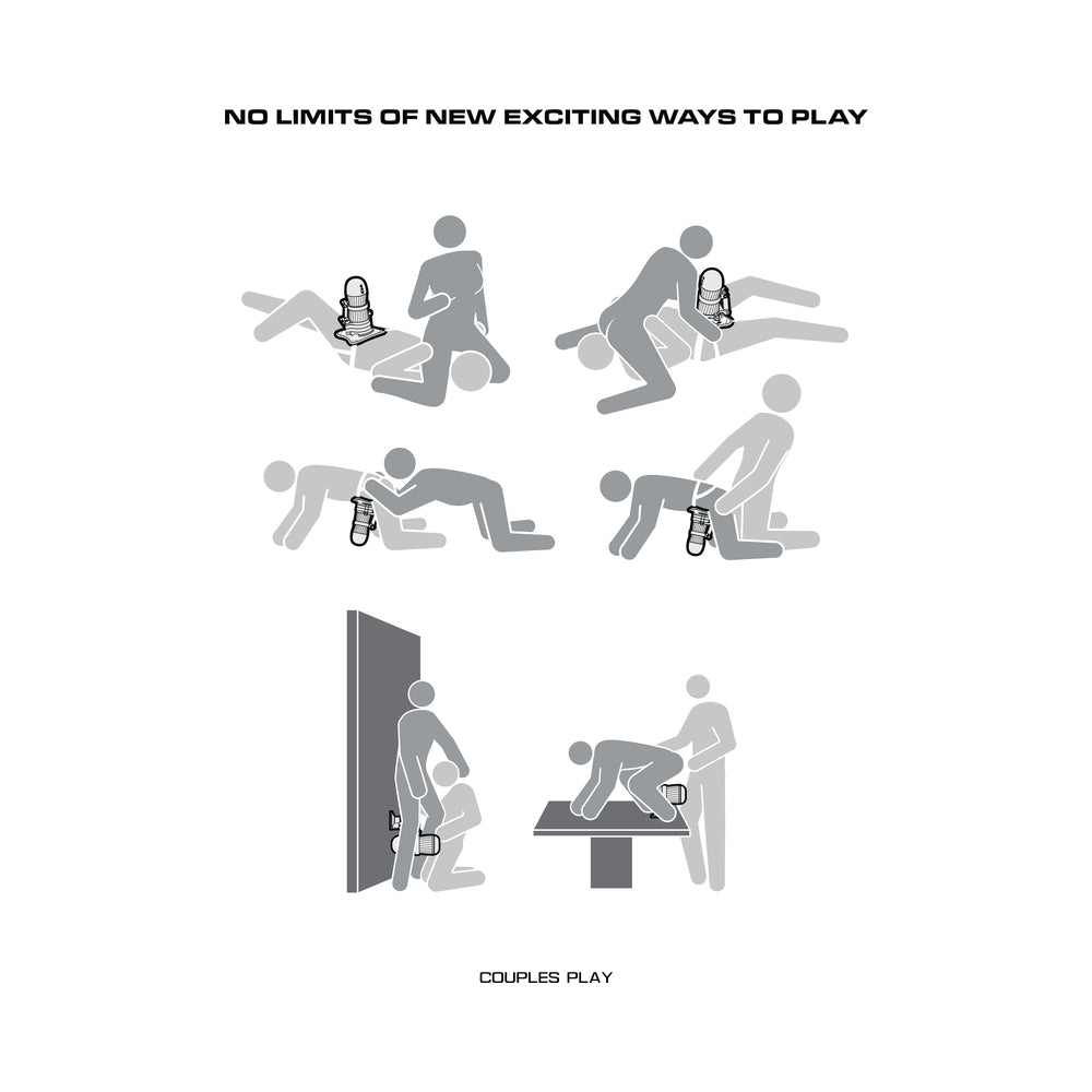 MAXTASY SUCTION MASTER REALISTIC WITH REMOTE NUDE PLUS