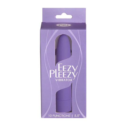 BMS - SIMPLE & TRUE EEZY PLEEZY CLASSIC VIBRATOR 5.5 IN. PURPLE