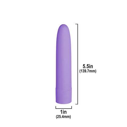 SIMPLE & TRUE EEZY PLEEZY CLASSIC VIBRATOR 5.5 IN. PURPLE