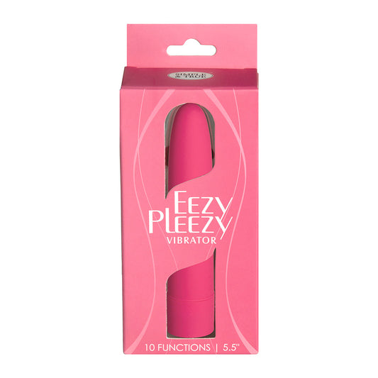 SIMPLE & TRUE EEZY PLEEZY CLASSIC VIBRATOR 5.5 IN. PINK