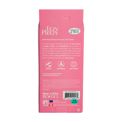 SIMPLE & TRUE EEZY PLEEZY CLASSIC VIBRATOR 5.5 IN. PINK