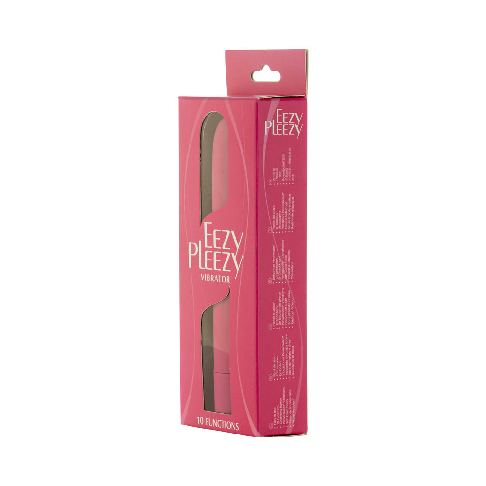 SIMPLE & TRUE EEZY PLEEZY CLASSIC VIBRATOR 7 IN. PINK