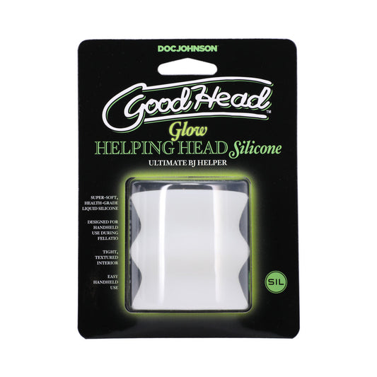 DOC JOHNSON - GOODHEAD GLOW HELPING HEAD SILICONE