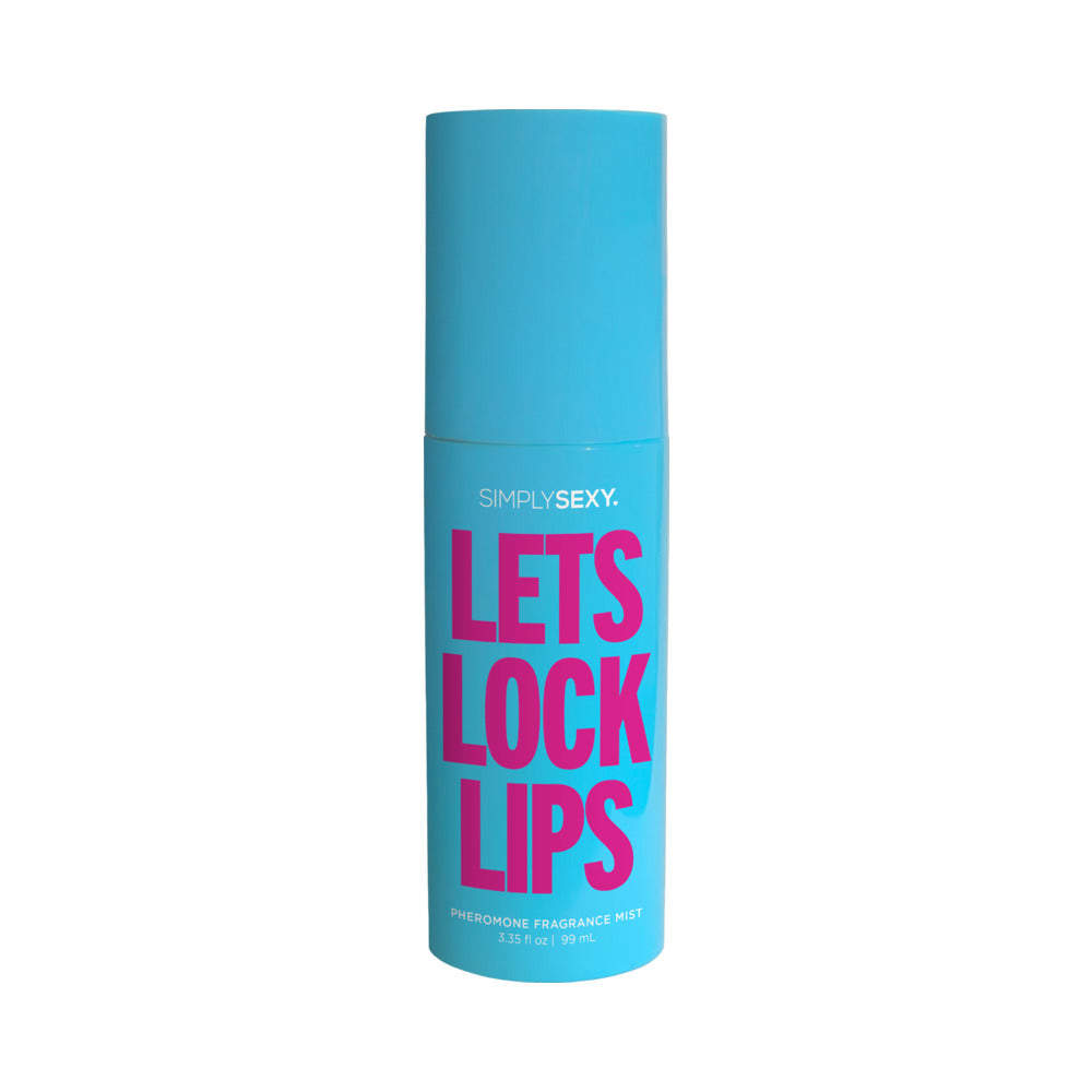 SIMPLY SEXY LET''S LOCK LIPS PHEROMONE FRAGRANCE MIST 3.35 OZ.