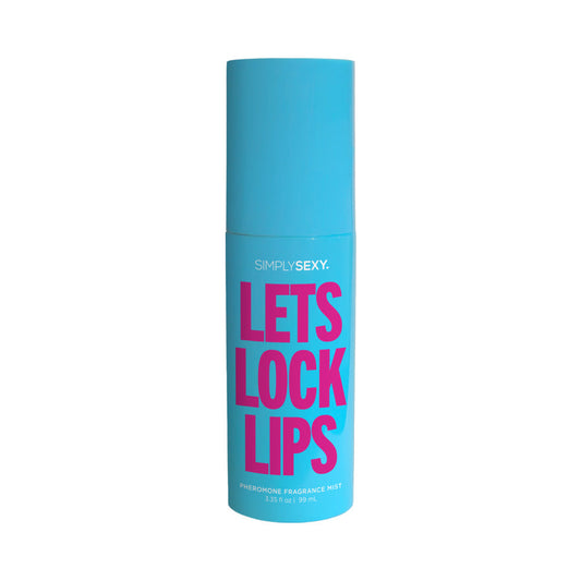 SIMPLY SEXY LET''S LOCK LIPS PHEROMONE FRAGRANCE MIST 3.35 OZ.