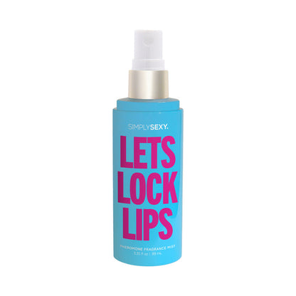 SIMPLY SEXY LET''S LOCK LIPS PHEROMONE FRAGRANCE MIST 3.35 OZ.